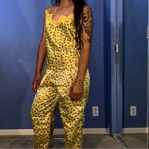 Women’s satin pj set - Picture 4 of 4